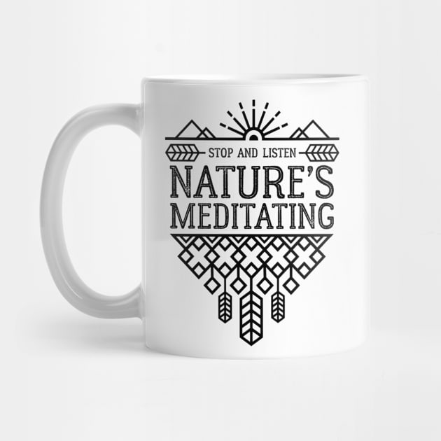 Nature is Meditating by Sinn